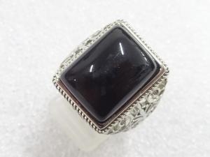 色石　指輪(17.5号)